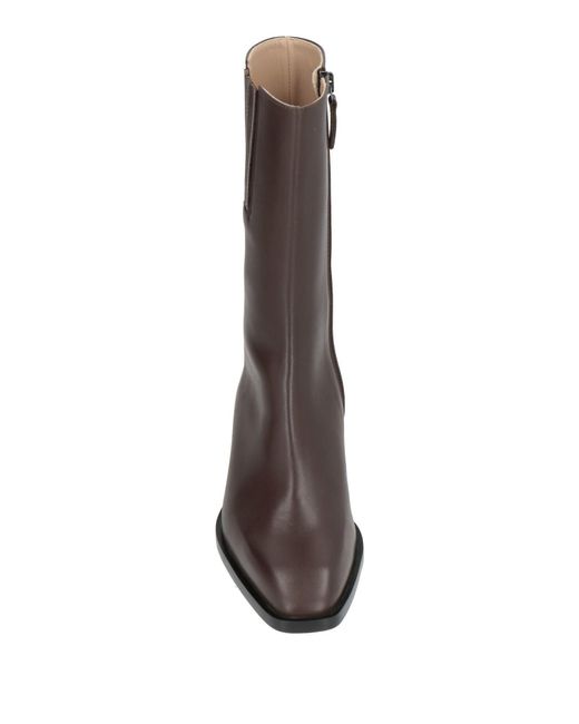 Alysi Brown Ankle Boots