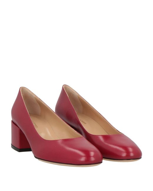 Sergio Rossi Red Pumps Leather