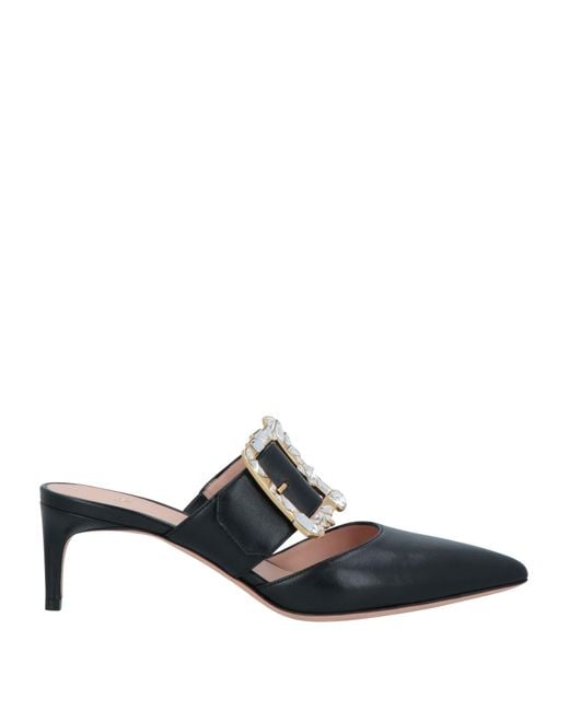 Bally Black Mules & Clogs