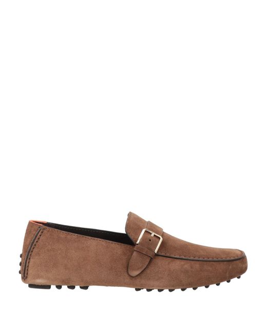 Mocasines Santoni de hombre de color Brown