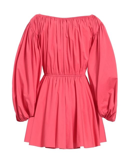 Caroline Constas Red Mini-Kleid