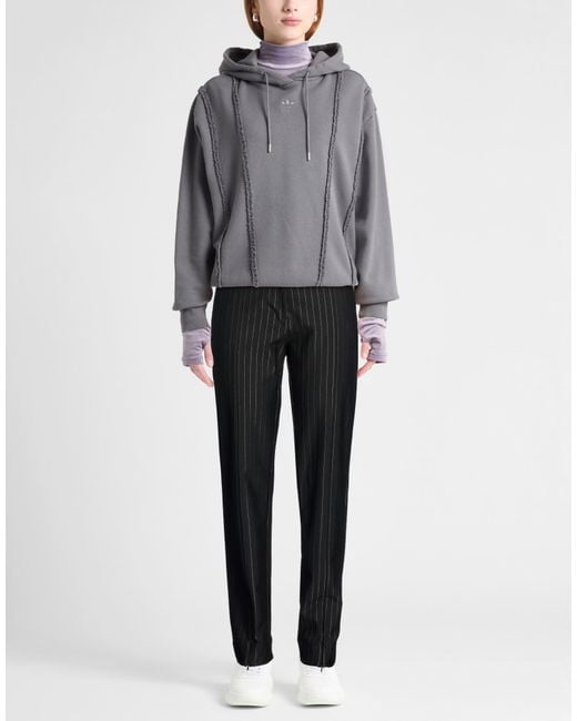 Ganni Black Pants Ecovero Viscose, Polyester, Elastane