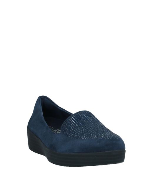 Fitflop Blue Mokassin