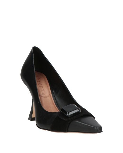 Vicenza Black Pumps Leather