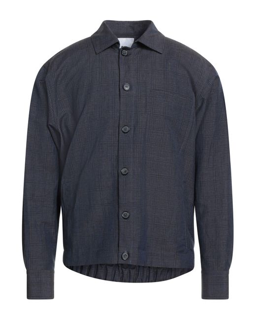 PT Torino Blue Jacket Virgin Wool, Linen for men