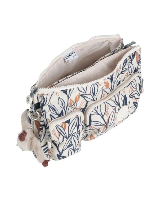 Kipling White Cross-Body Bag Polyamide