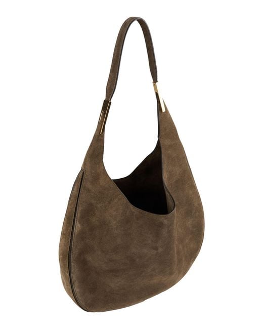 SAVETTE Brown Shoulder Bags