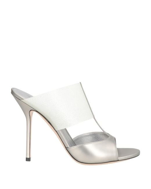 Giorgio Armani White Sandals
