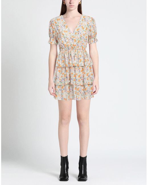 VANESSA SCOTT Natural Mini Dress