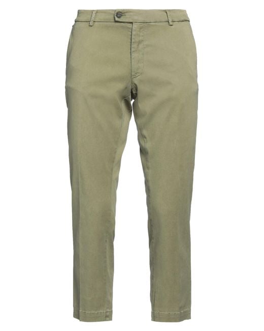Messagerie Green Pants Lyocell, Cotton, Elastane for men