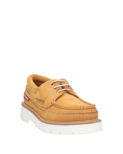DSquared² Natural Loafers Leather for men