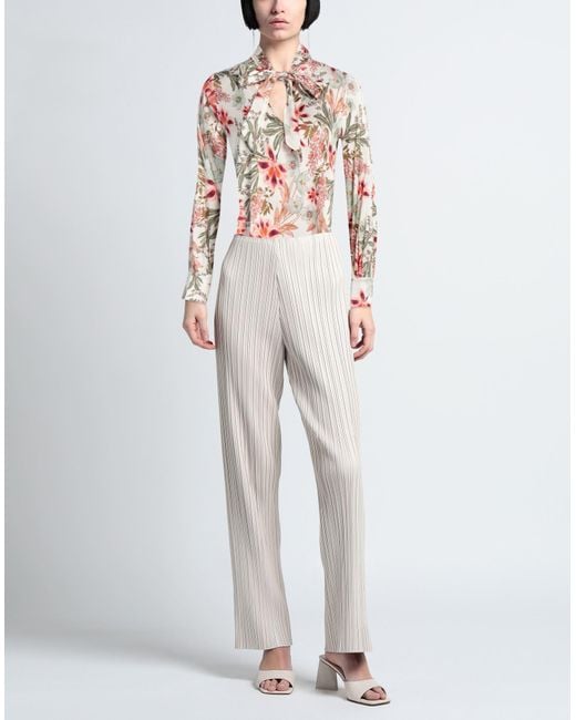 Shirtaporter White Top Viscose, Elastane