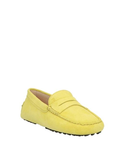 Tod's Yellow Loafer