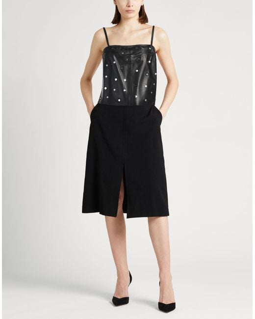 Alysi Black Crème Top Leather