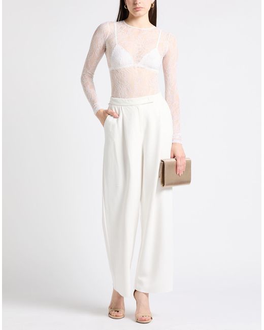 Wardrobe NYC White Bodysuit