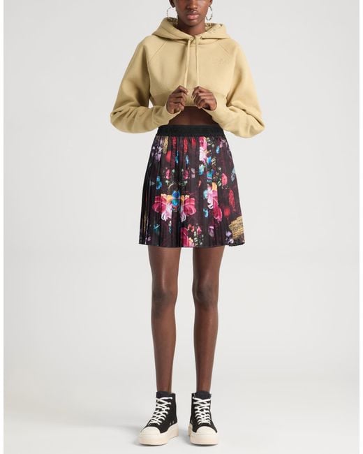 Versace Jeans Couture Red Mini Skirt Polyester