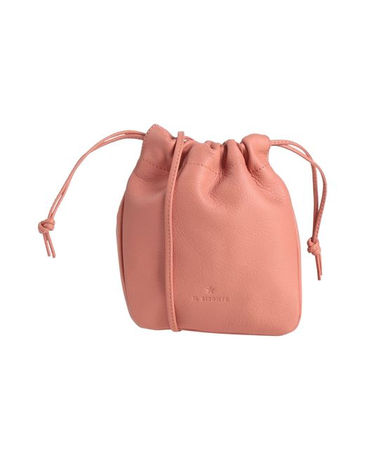 Il Bisonte Pink Cross-Body Bag Leather