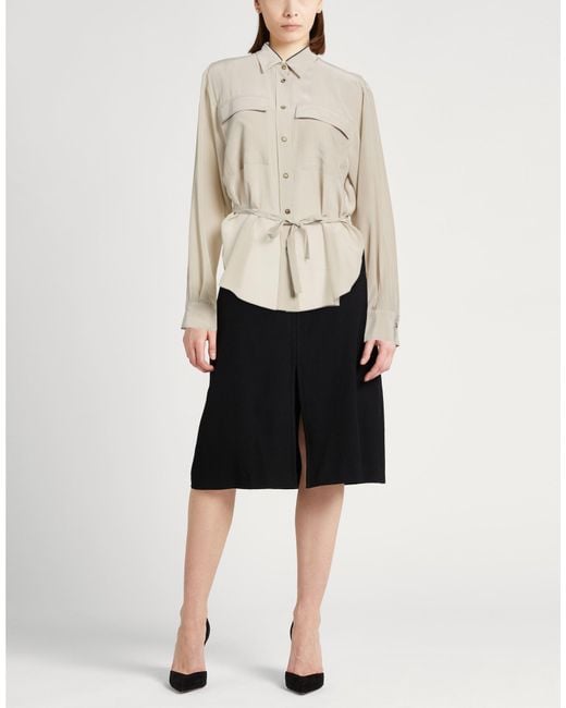 Brunello Cucinelli White Shirt Silk