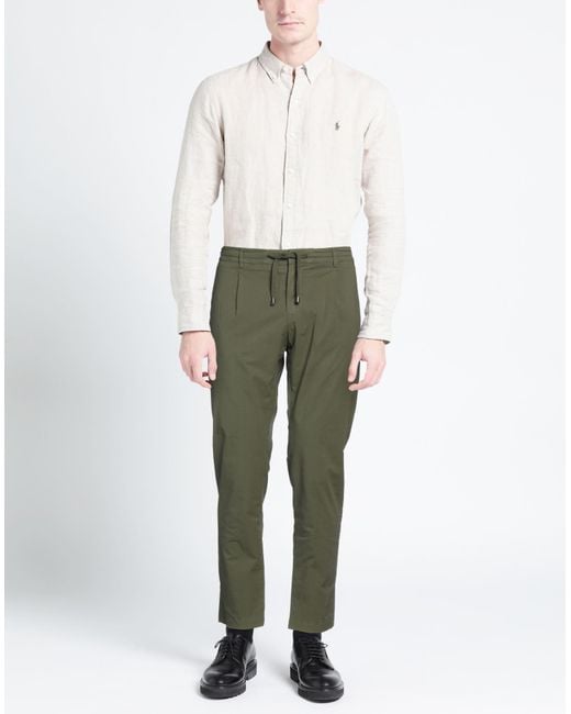 Pantalone di Yan Simmon in Green da Uomo