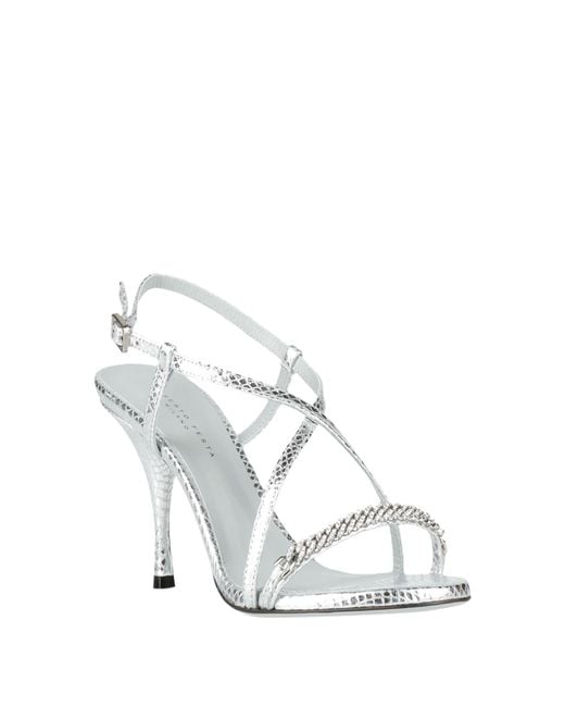 Roberto Festa White Sandals