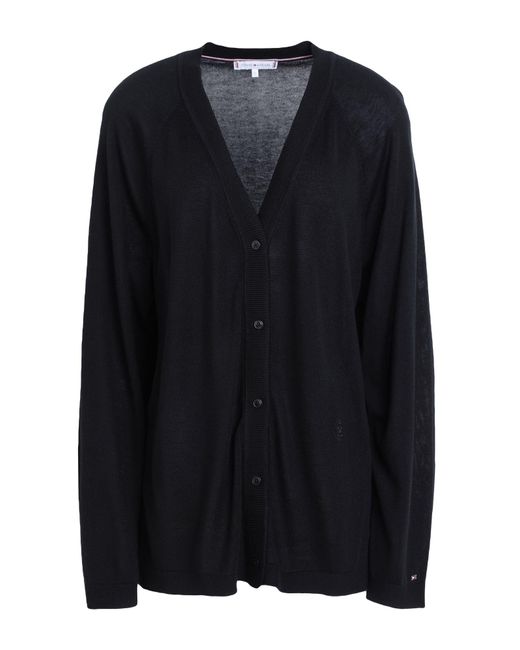 Tommy Hilfiger Black Strickjacke