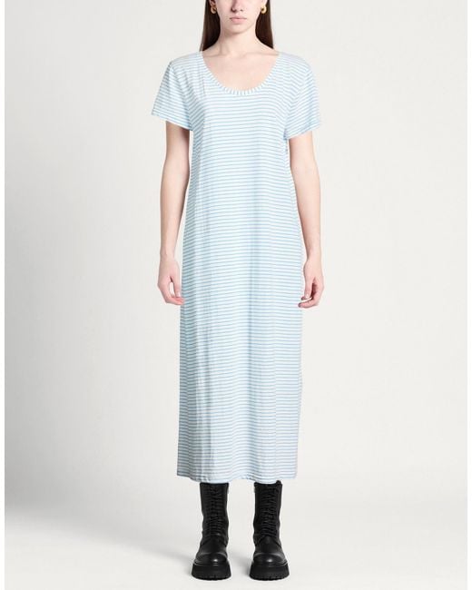 Shirtaporter Blue Midi Dresses