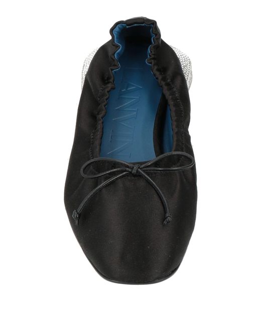 Lanvin Black Ballet Flats