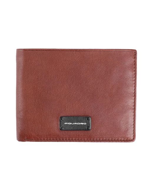 Piquadro Red Wallet for men