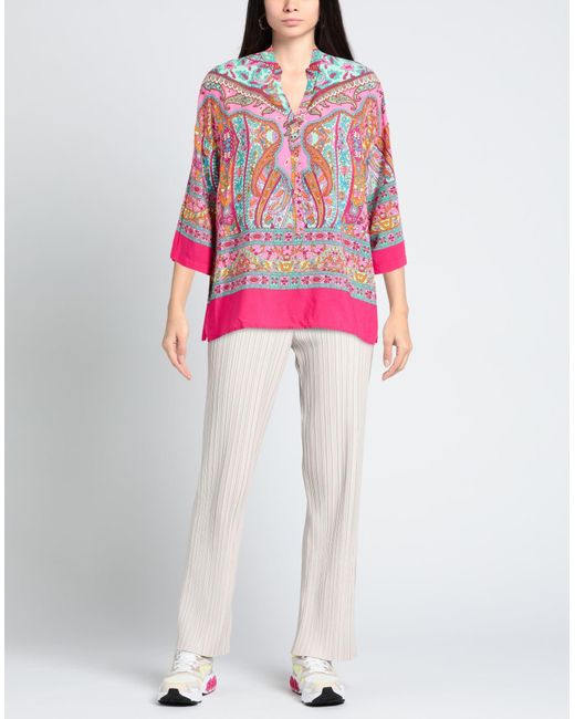 Emily Van Den Bergh Pink Tops