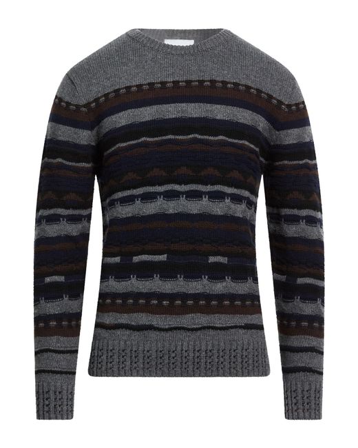 Daniele Alessandrini Black Sweater Wool, Polyamide for men