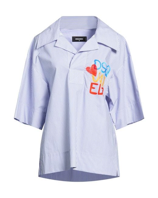 Top DSquared² en coloris Blue
