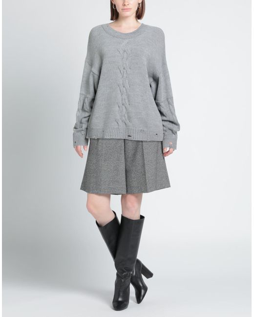 MARSĒM Gray Sweater Acrylic