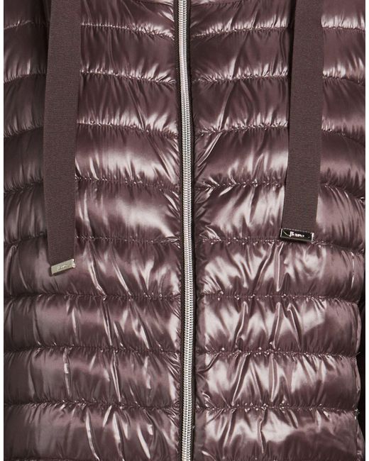 Herno Brown Puffer Polyamide
