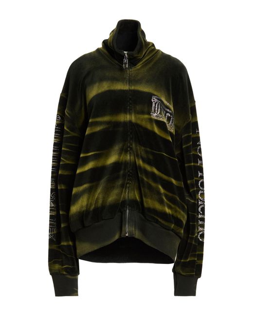 Aries x Juicy Couture Black Sweatshirt Cotton, Polyamide