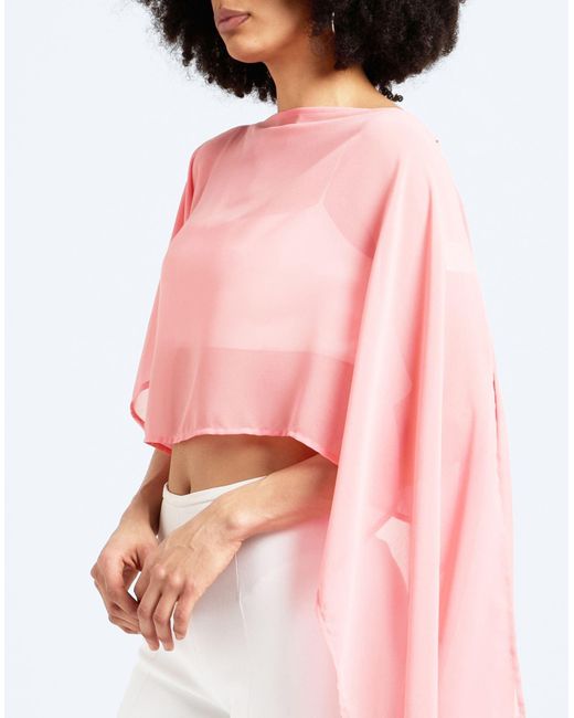 SIMONA CORSELLINI Pink Cape