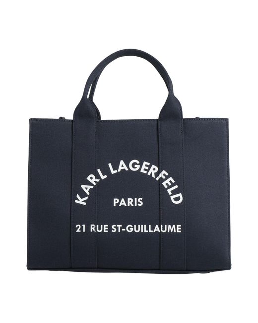 Karl Lagerfeld Blue Handbag