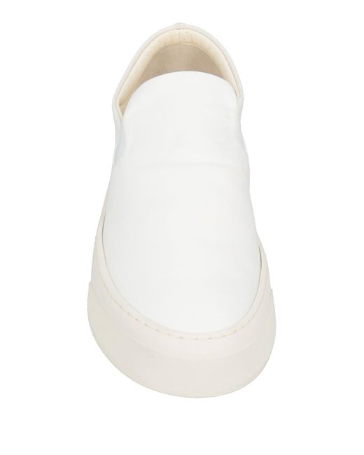 The Row White Sneakers Textile Fibers