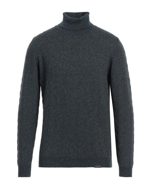 Brooksfield Blue Turtleneck for men