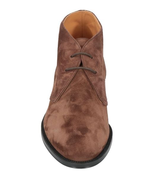 Doucal's Brown Ankle Boots for men