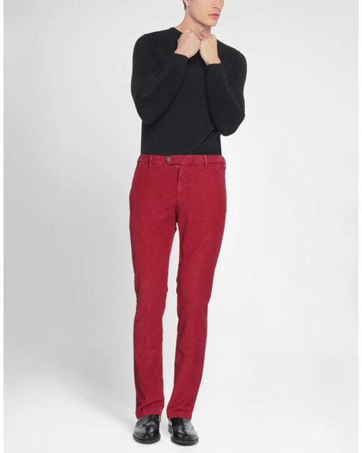 Michael Coal Red Pants for men