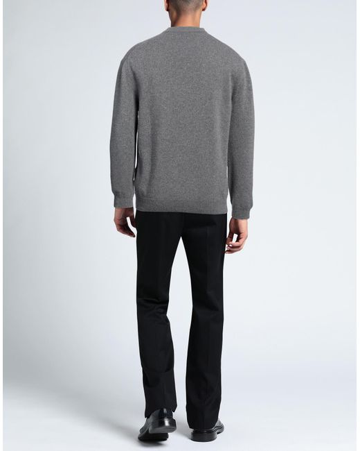 Daniele Fiesoli Gray Sweater for men