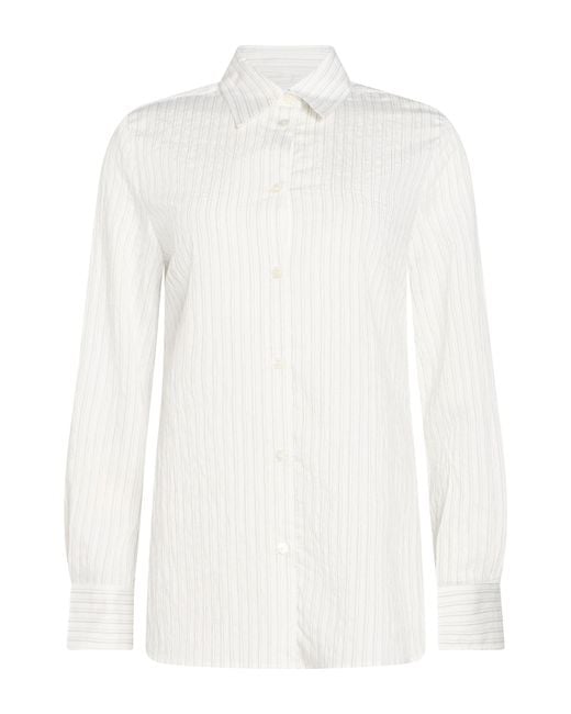 Department 5 White Shirt Modal, Polyamide, Polyester