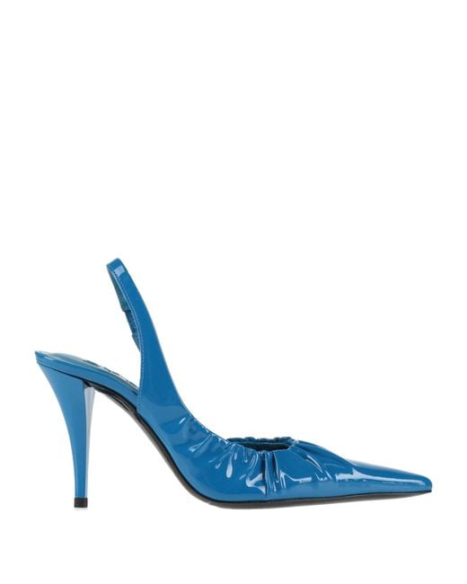 By Far Blue Pumps