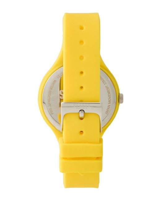 Reloj De Pulsera Versus  de color Yellow