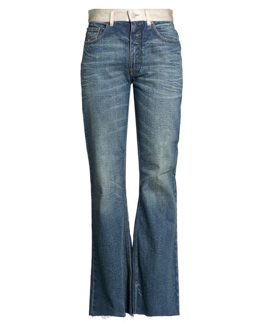MM6 by Maison Margiela Blue Jeans Cotton
