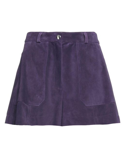 Barbara Bui Purple Shorts & Bermuda Shorts