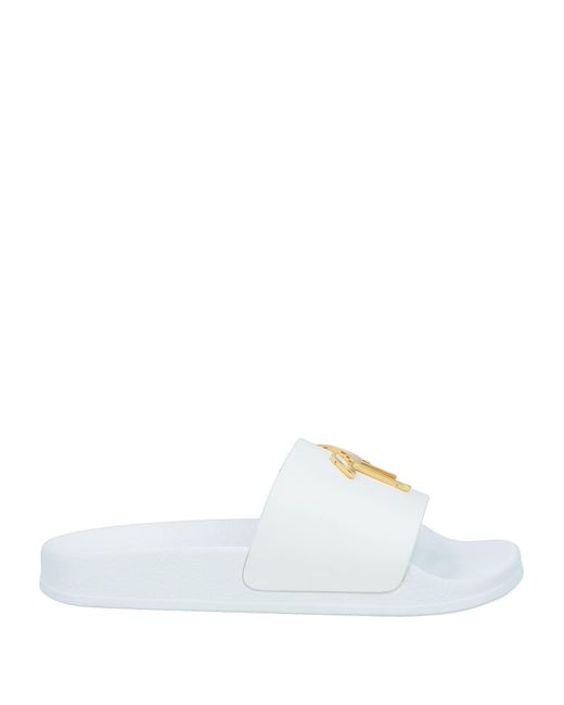 Giuseppe Zanotti White Sandals