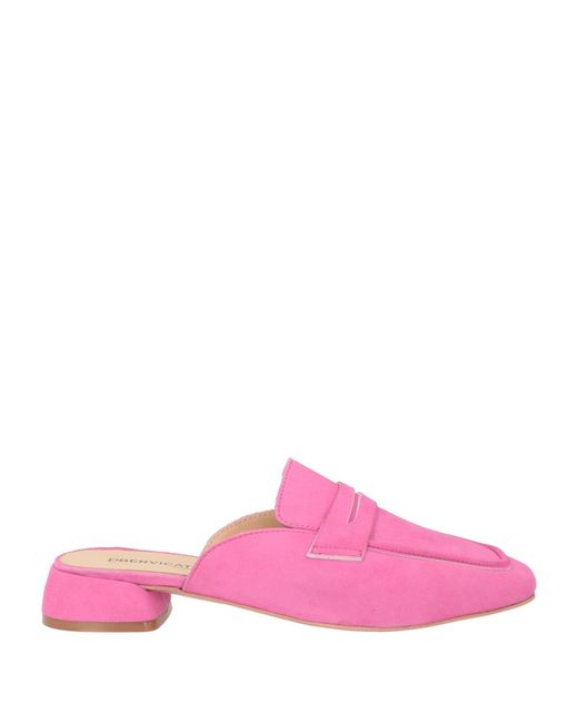 Bervicato Pink Mules & Clogs