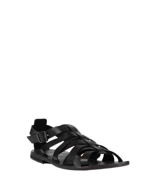 Moma Black Sandals for men