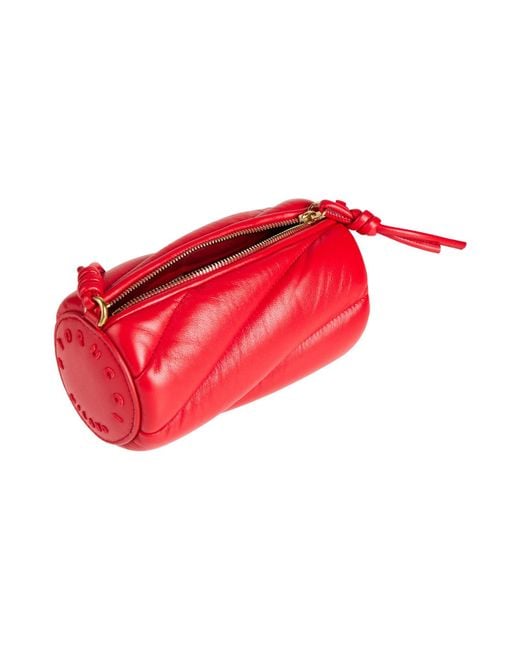 Fiorucci Red Cross-Body Bag Lambskin